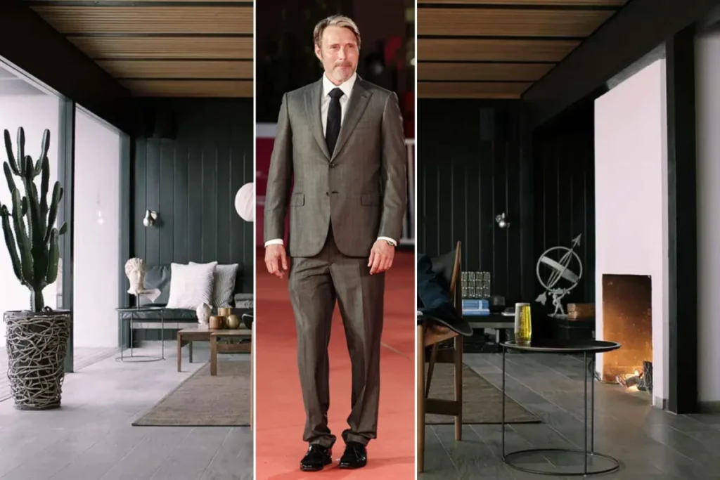 Mads Mikkelsen house exterior and interior showcasing the Danish actor's elegant residential property