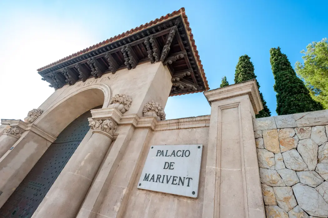 Marivent Palace in Palma, the Spanish royal family's summer residence in Mallorca