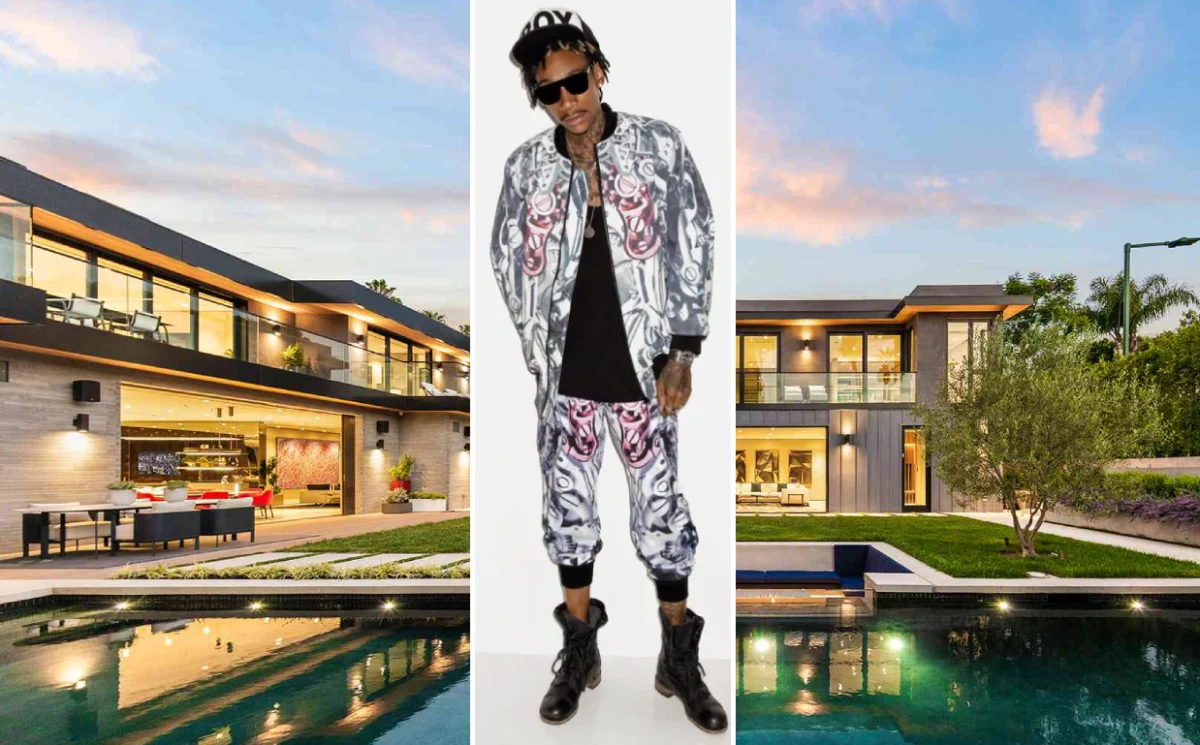 Wiz Khalifa house tour showing the interior and exterior of his luxury mansion