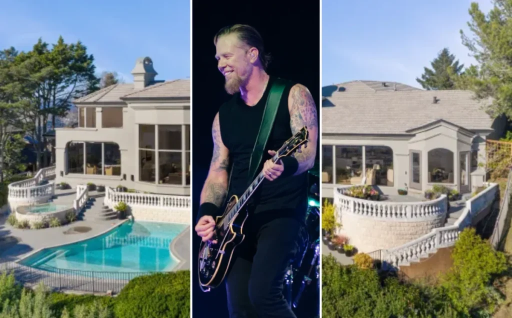 James Hetfield house tour showcasing the interior and exterior of the Metallica frontman's luxurious residential property