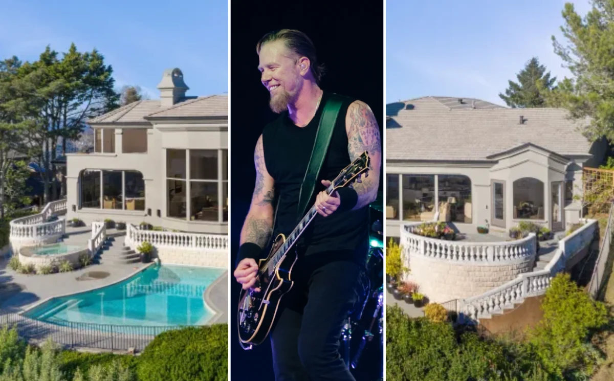 James Hetfield house tour showcasing the interior and exterior of the Metallica frontman's luxurious residential property