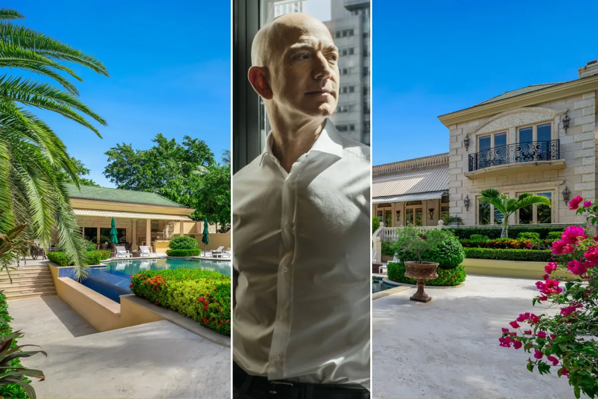 Inside tour of Jeff Bezos's luxury house showing lavish interior design and decor