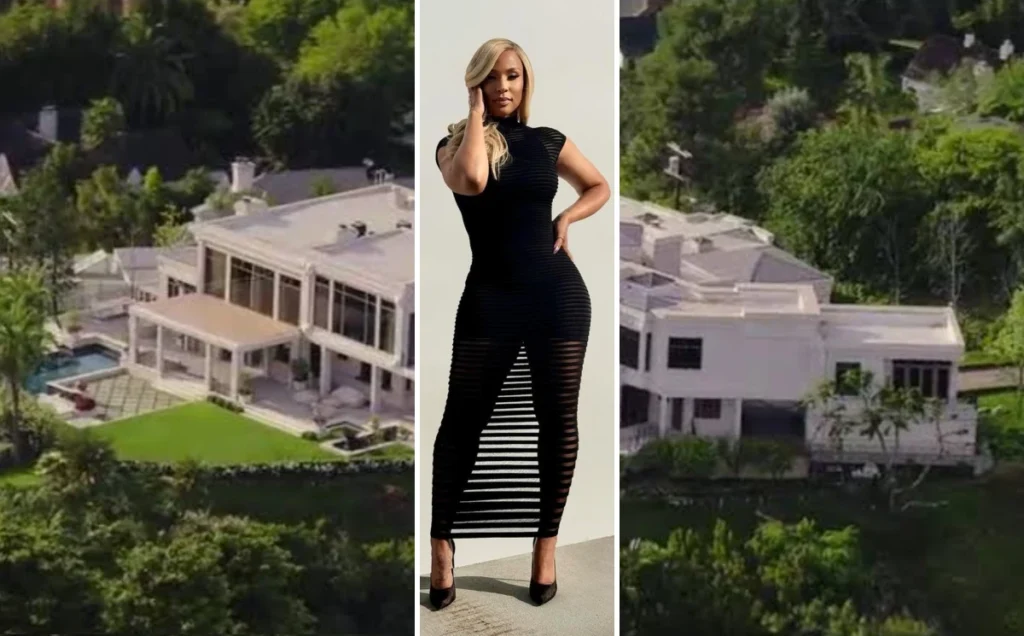 LeBron and Savannah James' $50M+ modern Beverly Hills compound nearing completion in 2026, featuring two separate homes, a guard house, and panoramic city views.