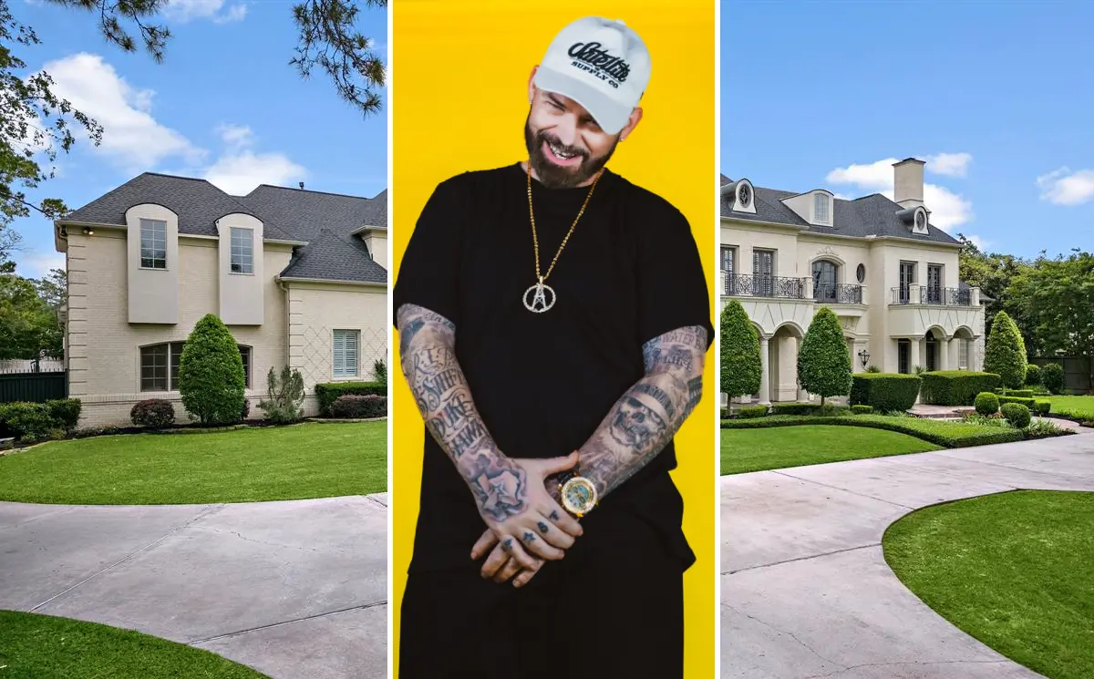 Paul Wall's Mediterranean-style house in Humble, Texas near Houston