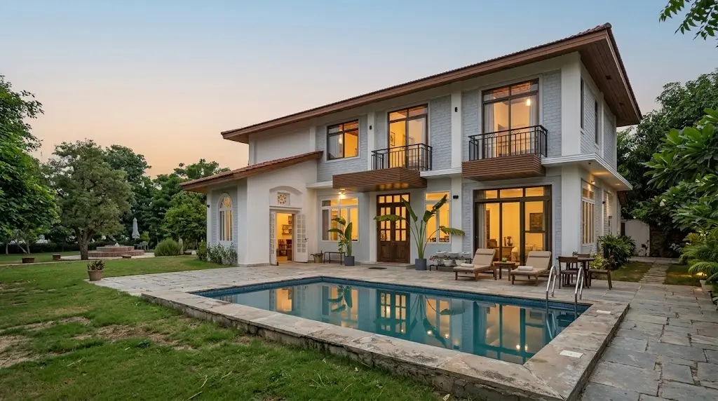 Vintage and modern eclectic interior reflecting the design philosophy of Mary Padian