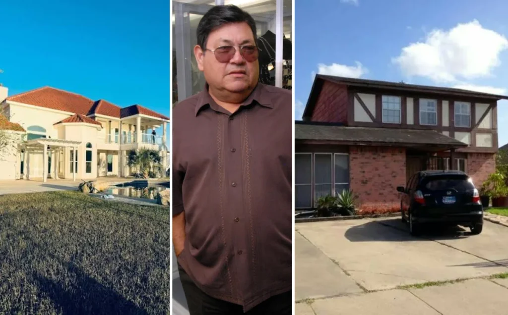 Exterior view of the Abraham Quintanilla house on Bloomington Street in the Molina neighborhood of Corpus Christi, Texas — the childhood home of Selena Quintanilla