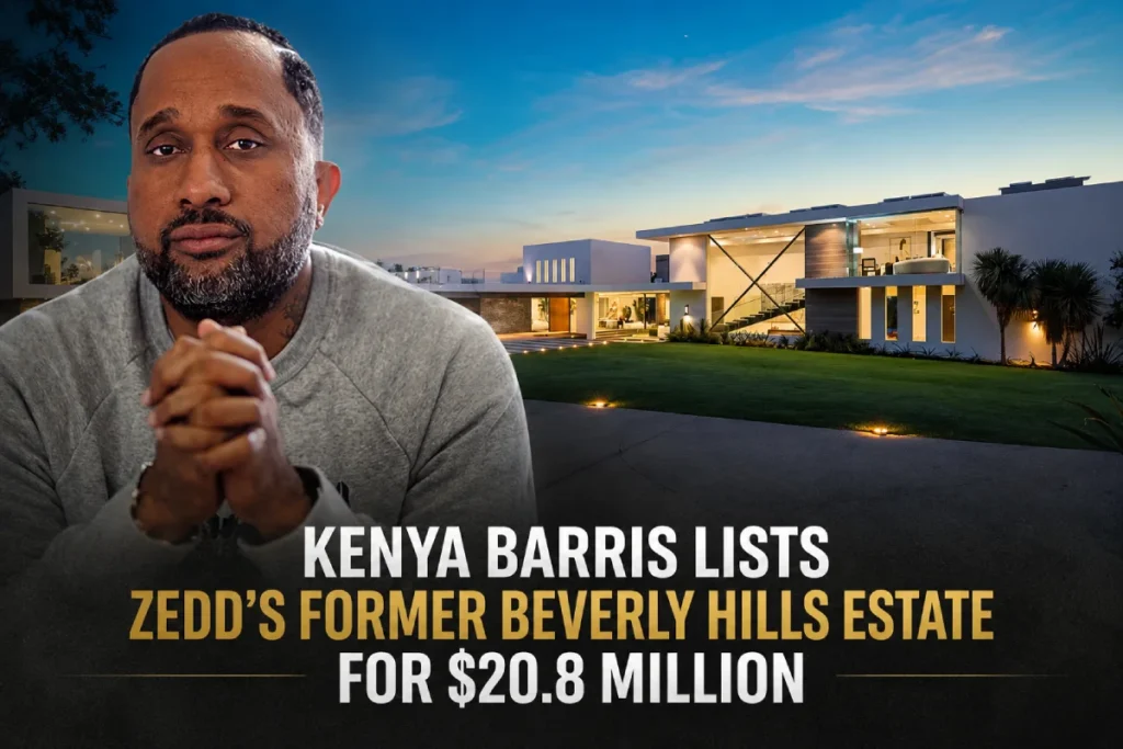 Kenya Barris and Zedd’s former Beverly Hills estate listed for $20.8 million