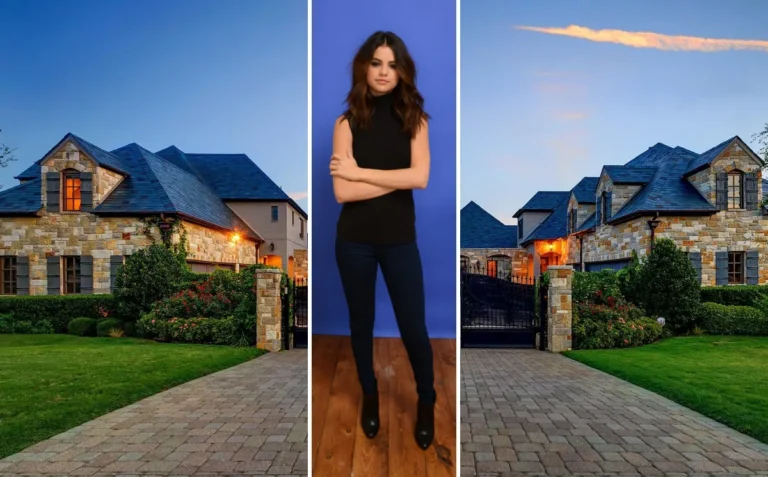 Selena Gomez house tour showcasing the interior of her luxurious Los Angeles mansion with elegant living spaces and modern design