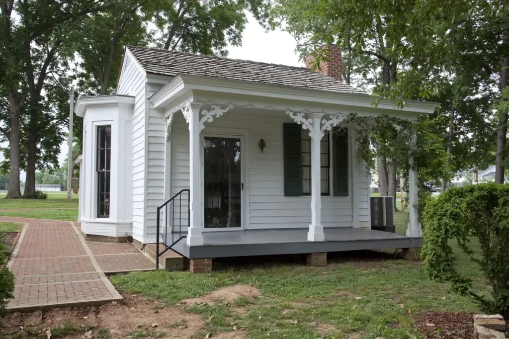 The birthplace cottage at Ivy Green, where Helen Keller was born in 1880