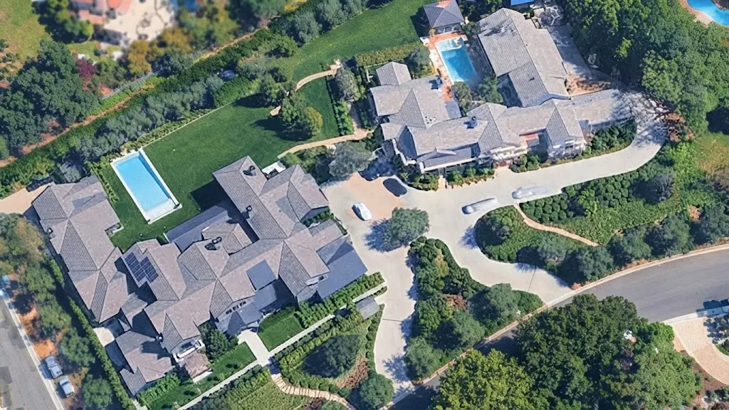 Kris Jenner's modern farmhouse-style mansion in Hidden Hills
