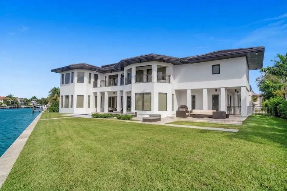 Lionel Messi's waterfront house in Bay Colony Fort Lauderdale